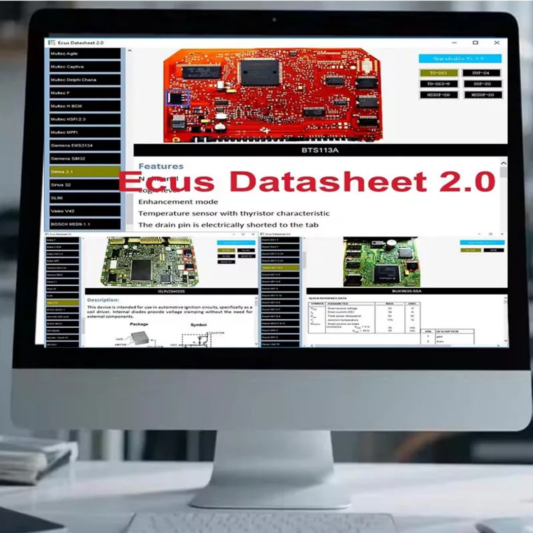 Electronics Repair Guide - ECU Datasheet 2.0 Automotive Electronic Repairs