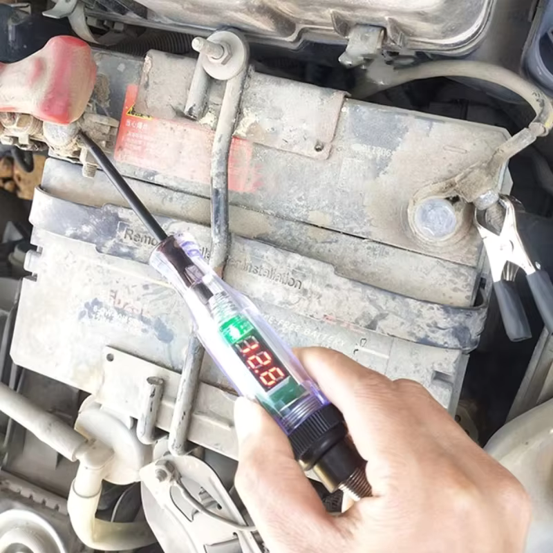 6V 12V 24V Car Truck Voltage C - مراجعة Circuit Test Pencil وسعره