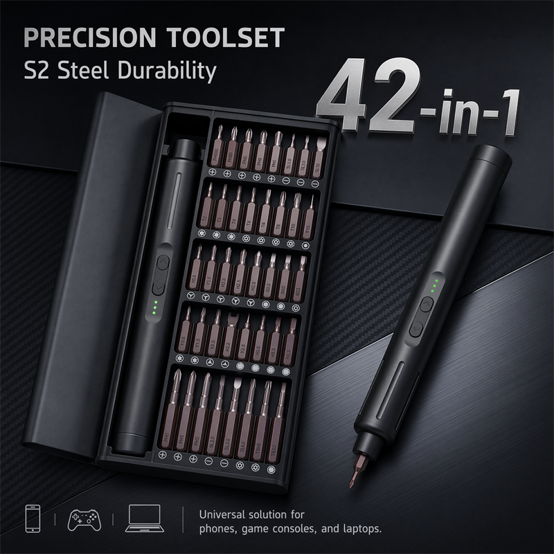 42 in 1 8th Gen Electric Screw - مراجعة Electronic Repair Tutorial وسعره