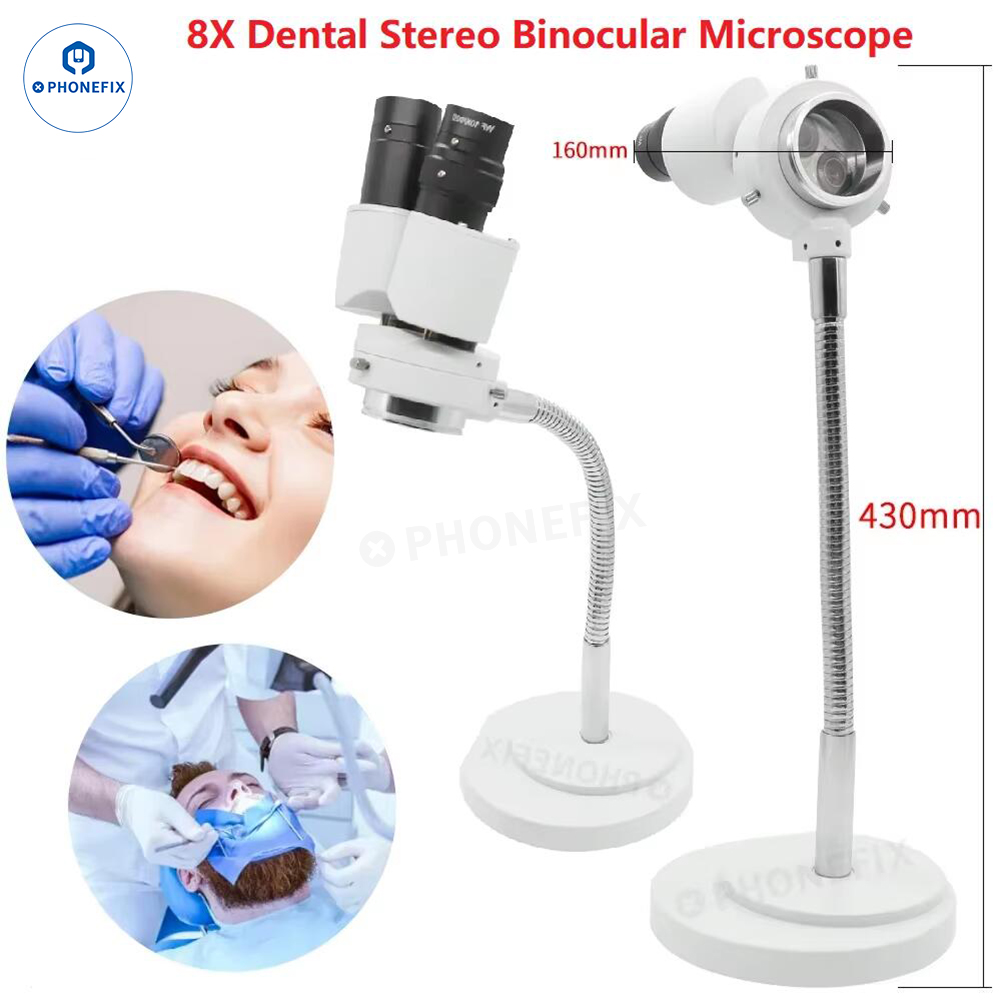 8X Dental Binocular Stereo Mic - مراجعة Electronics Repair Degree وسعره
