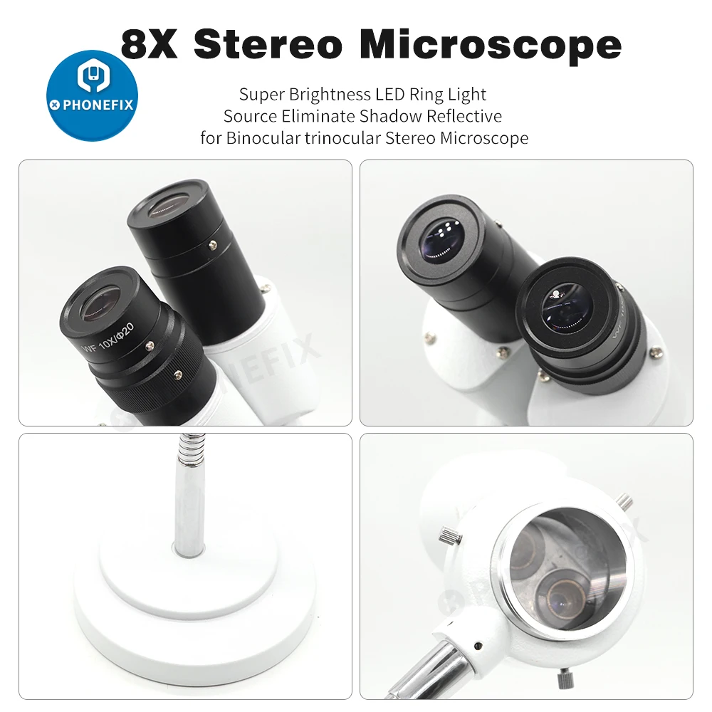 8X Dental Binocular Stereo Mic - مراجعة Electronics Repair Degree وسعره