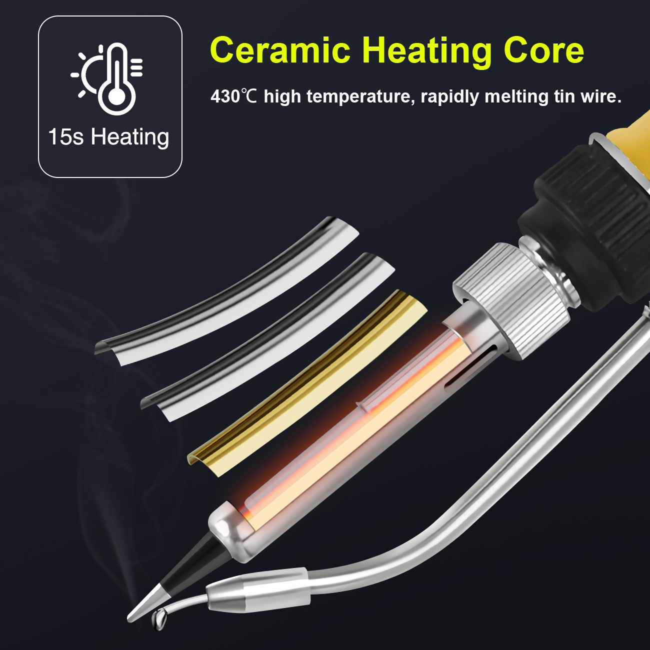 Toolour Soldering Gun Kit 430℃ - مراجعة Electronics Repair Degree وسعره