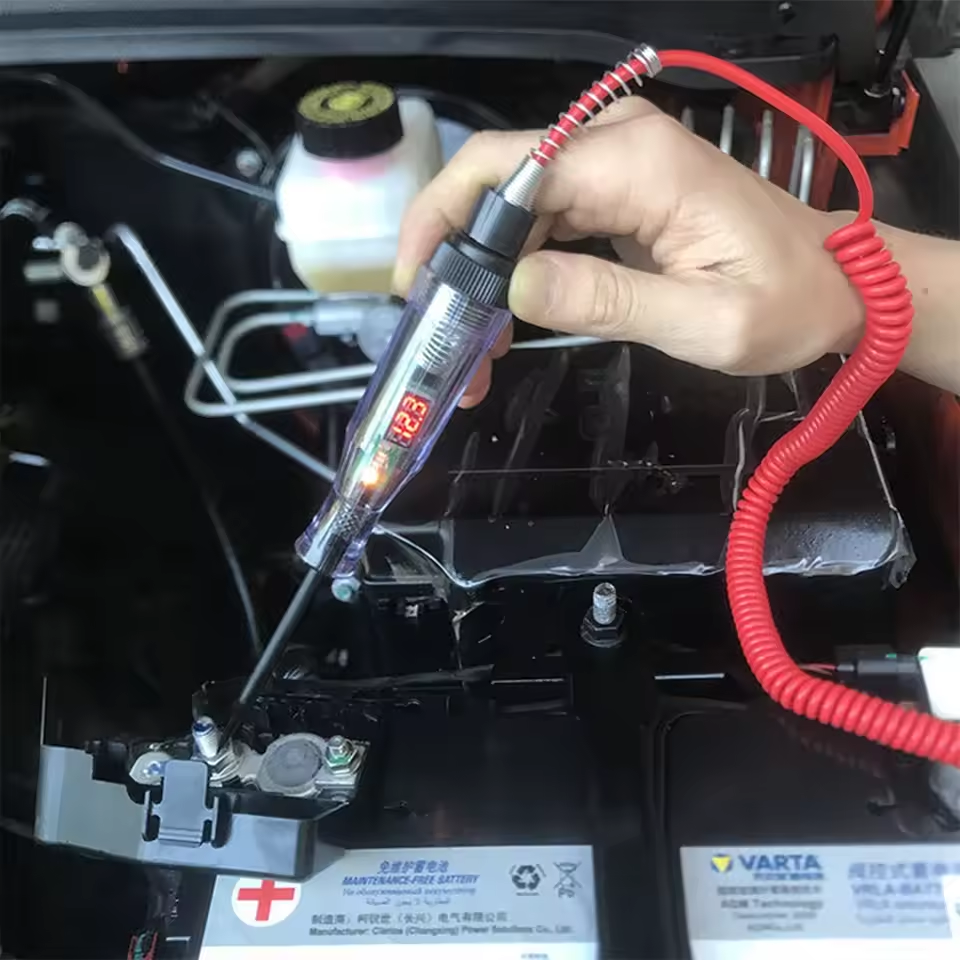 Auto Truck Voltage Circuit Tes - مراجعة Circuit Test Pencil وسعره