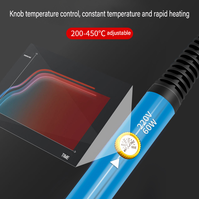 220V/110V 60W Electric Solderi - مراجعة Electronics Repair Degree وسعره