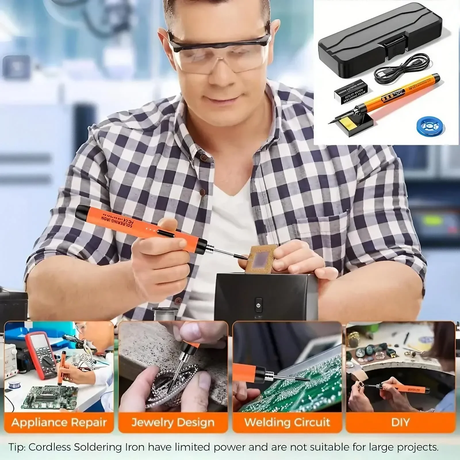 Precision Rechargeable Mini So - مراجعة Electronic Repair Tutorial وسعره