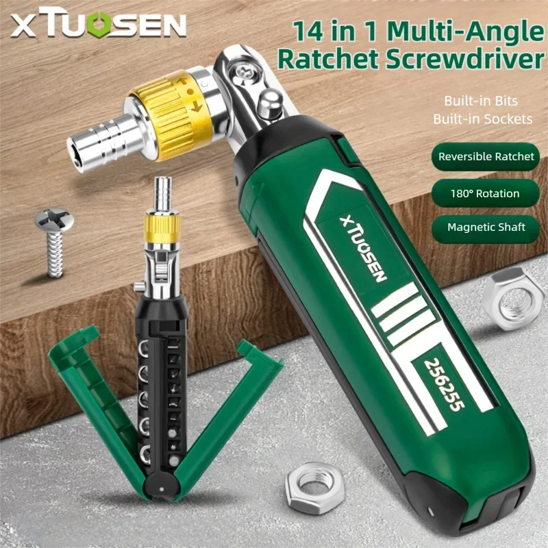 Ratcheting Screwdriver Set wit - مراجعة Electronic Repair Tutorial وسعره