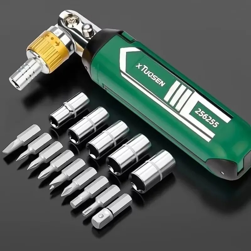 Ratcheting Screwdriver Set wit - مراجعة Electronic Repair Tutorial وسعره