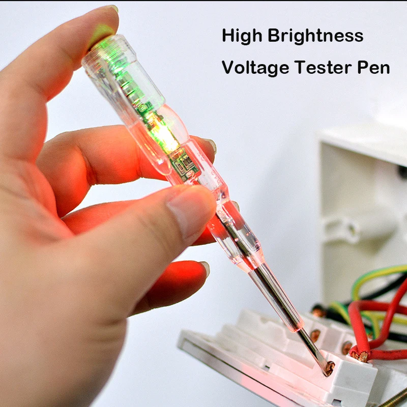1-5pc AC24-250V Intelligent Vo - مراجعة Circuit Test Pencil وسعره