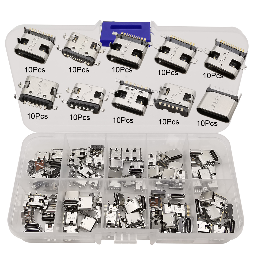 40/80/100Pcs Mix 2Pin 6Pin 16P - مراجعة Electronics Repair Training وسعره