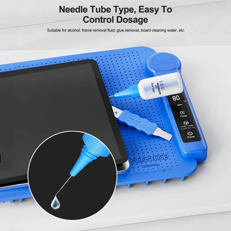 RELIFE TB2 Needle-tube Solvent - مراجعة Electronics Repair Table وسعره