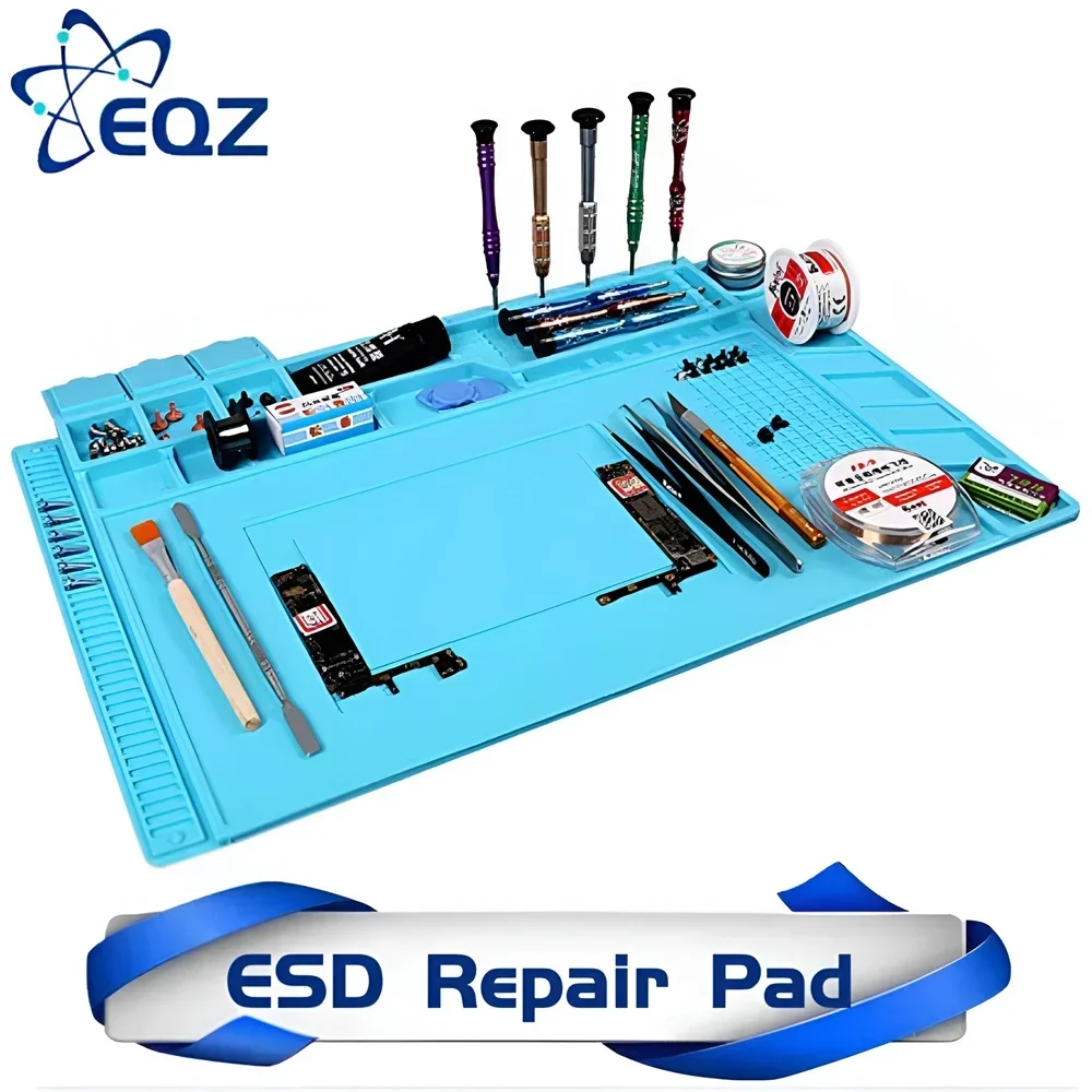 Magnetic Mat Silicone Repair M - مراجعة Electronics Repair Table وسعره