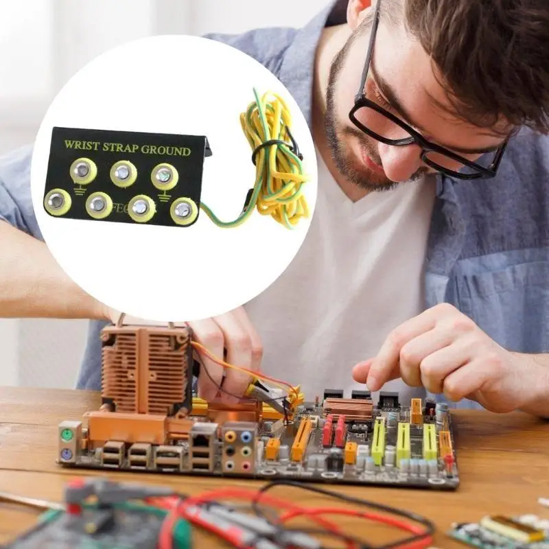 Delicate L Shaped Static Groun - مراجعة Electronics Repair Team وسعره