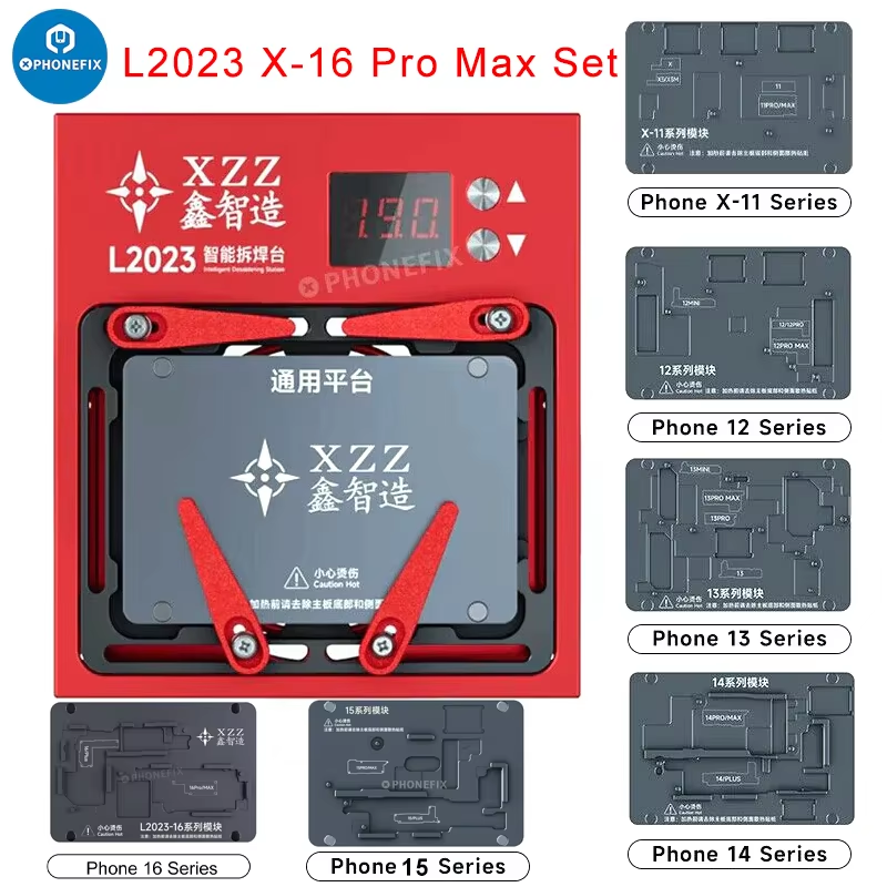 XZZ L2023 Intelligent Pre-heat - مراجعة Electronics Repair Table وسعره