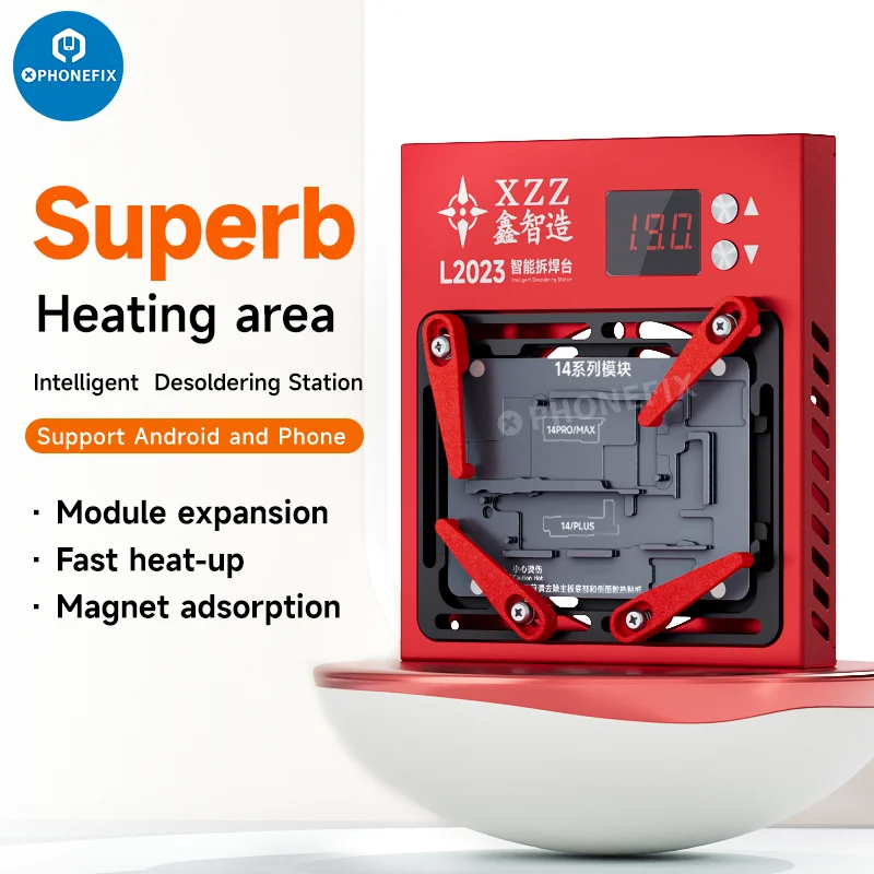 XZZ L2023 Intelligent Pre-heat - مراجعة Electronics Repair Table وسعره