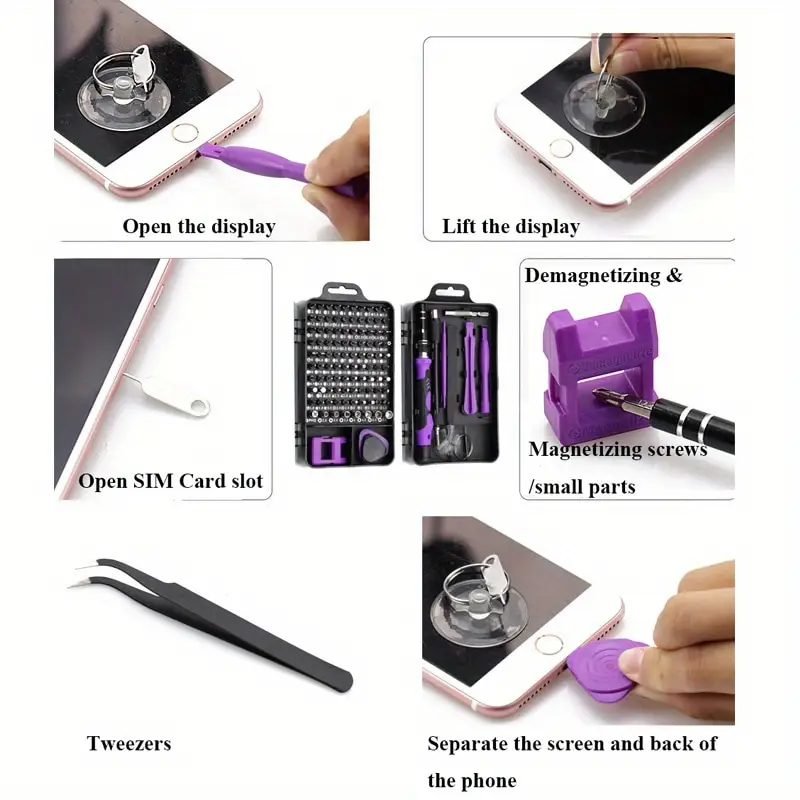 115 in 1 Precision Screwdriver - مراجعة Electronics Repair Center وسعره