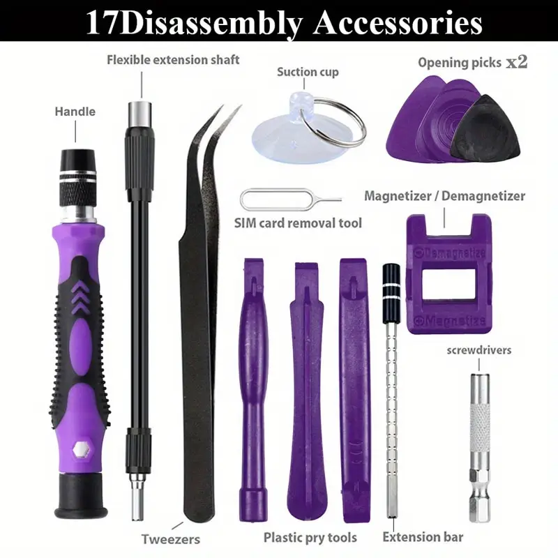 115 in 1 Precision Screwdriver - مراجعة Electronics Repair Center وسعره