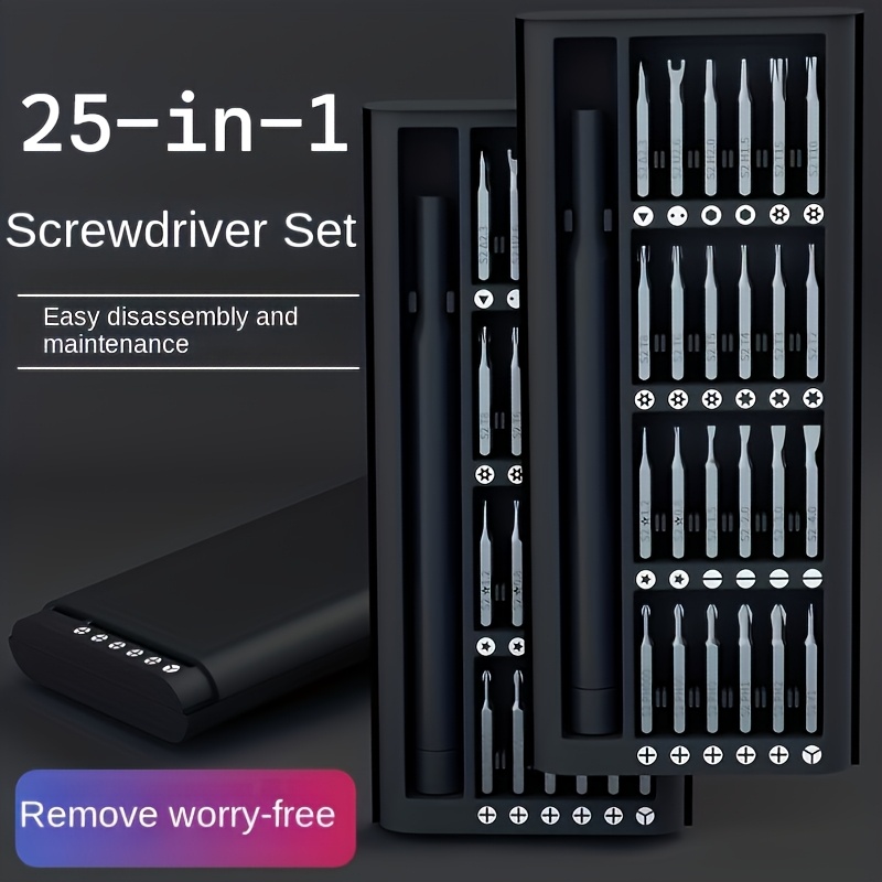 25-in-1 Mini Screwdriver Set P - مراجعة Electronic Repair Tutorial وسعره