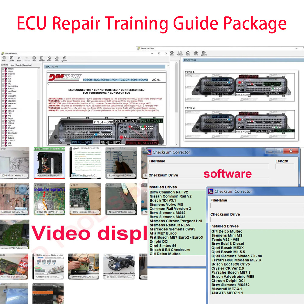 ECU Repair Training Guide Pack - مراجعة Electronics Repair Guide وسعره