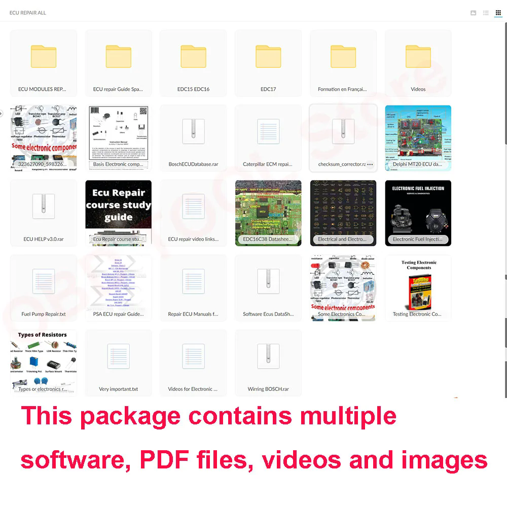 ECU Repair Training Guide Pack - مراجعة Electronics Repair Guide وسعره