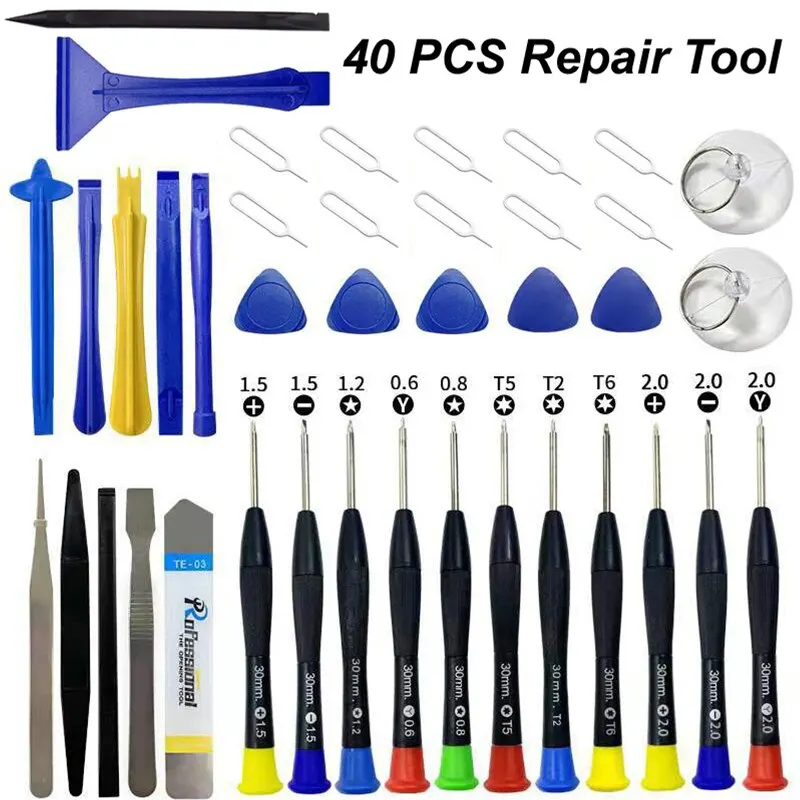 40 in 1 Mobile Phone Repair To - مراجعة Electronics Repair Training وسعره