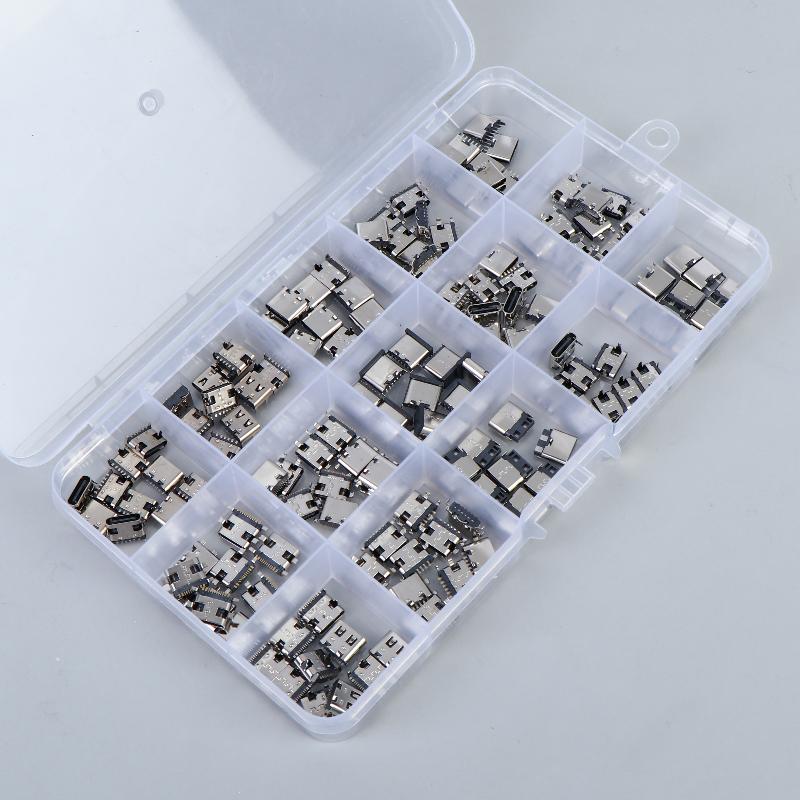 50/100/150Pcs Type-C USB Conne - مراجعة Electronics Repair Training وسعره