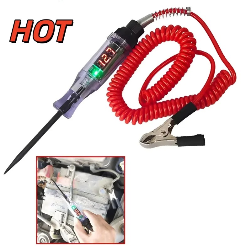 Car Tools Auto Circuit Tester  - مراجعة Circuit Test Pencil وسعره
