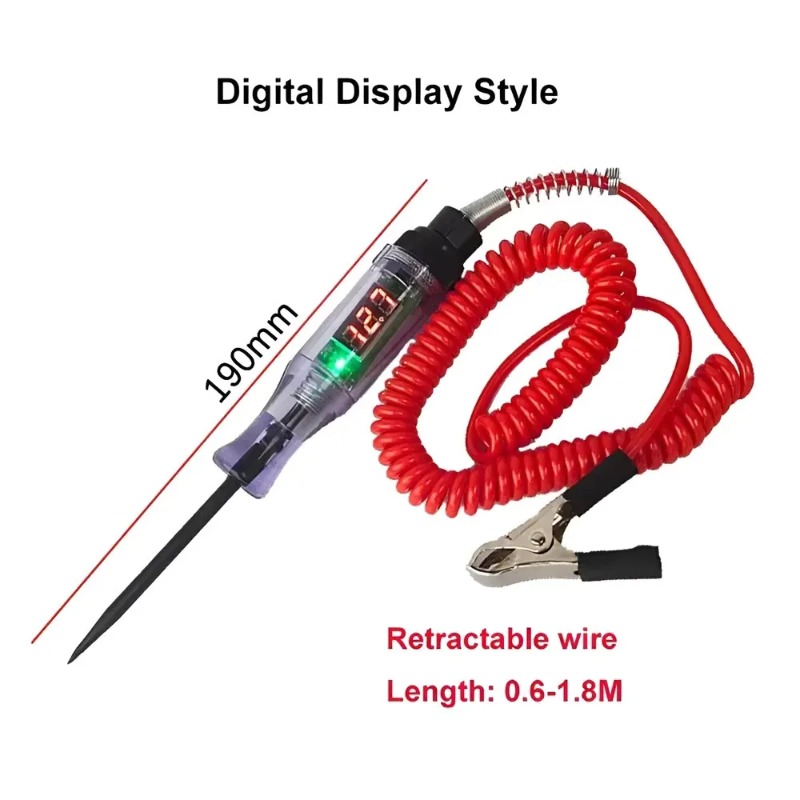 Car Tools Auto Circuit Tester  - مراجعة Circuit Test Pencil وسعره