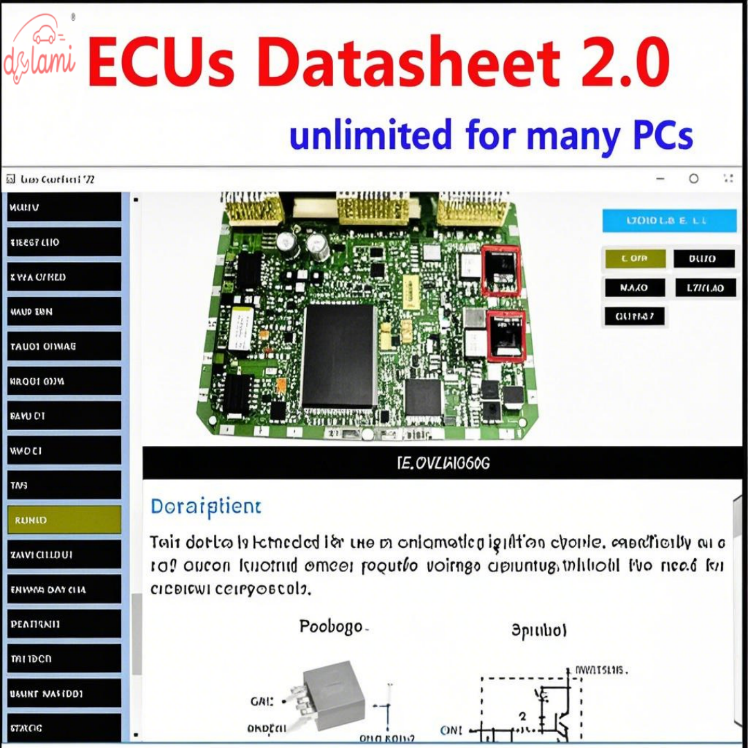 ECU Datasheet 2.0 Automotive E - مراجعة Electronics Repair Guide وسعره