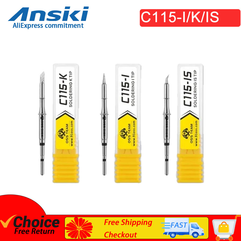 OSS TEAM C115 I/IS/K Soldering - مراجعة Electronics Repair Team وسعره