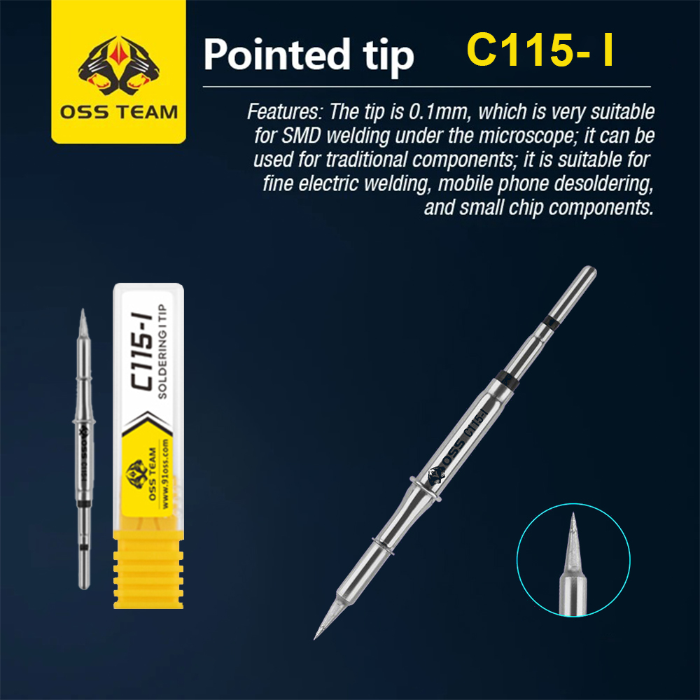 OSS TEAM C115 I/IS/K Soldering - مراجعة Electronics Repair Team وسعره