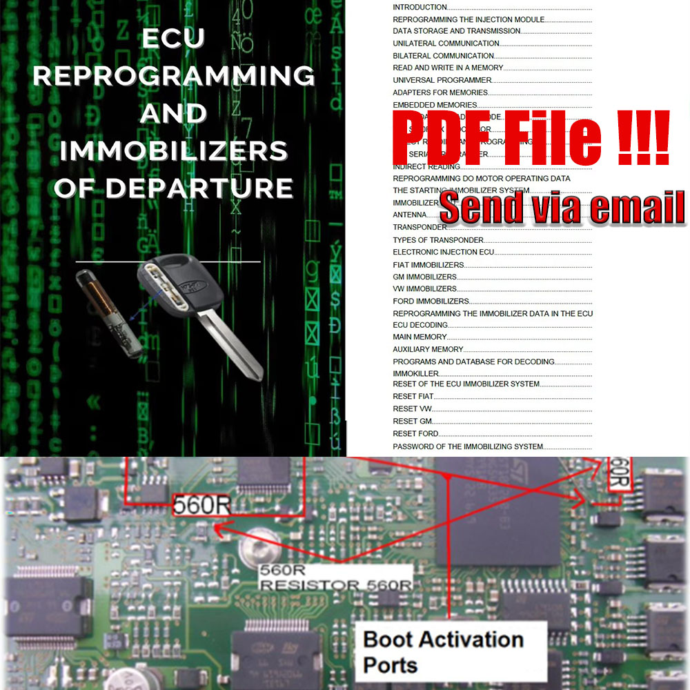 5 PCS ECU REPAIR Manuals E-BOO - مراجعة Electronics Repair Guide وسعره