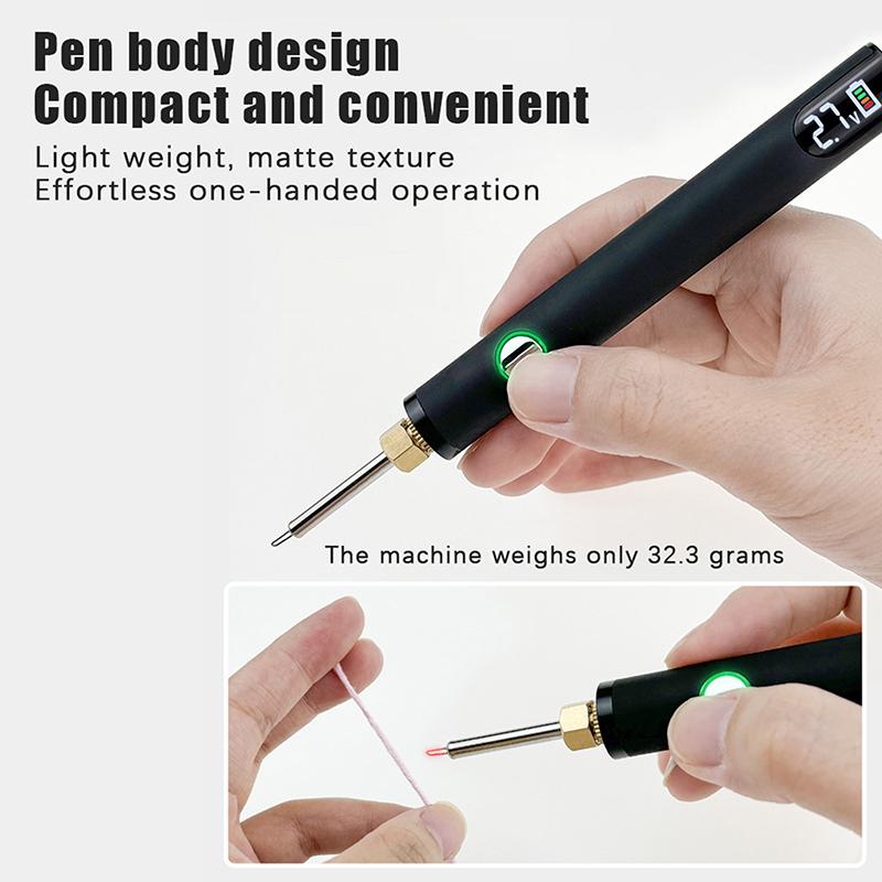 Mini Soldering Iron Pen Kit -  - مراجعة Electronic Repair Tutorial وسعره