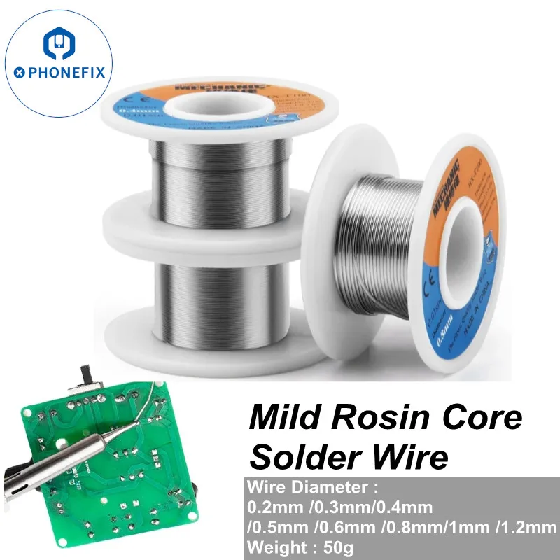 Rosin Core Solder Tin Wire Eco - مراجعة Electronics Repair Degree وسعره