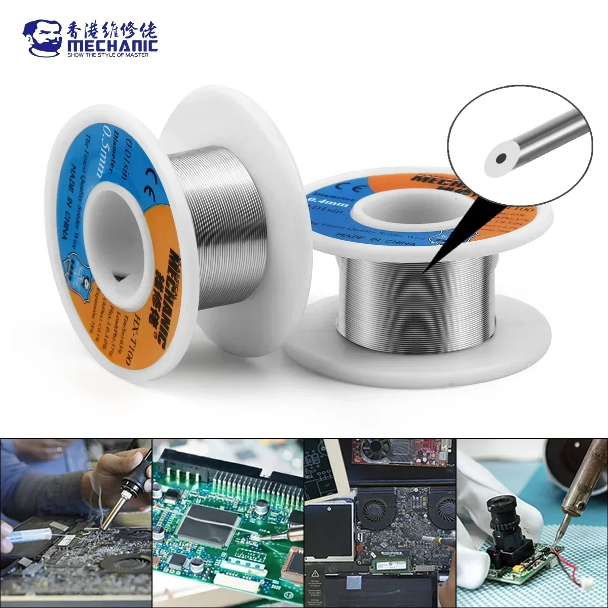 Rosin Core Solder Tin Wire Eco - مراجعة Electronics Repair Degree وسعره