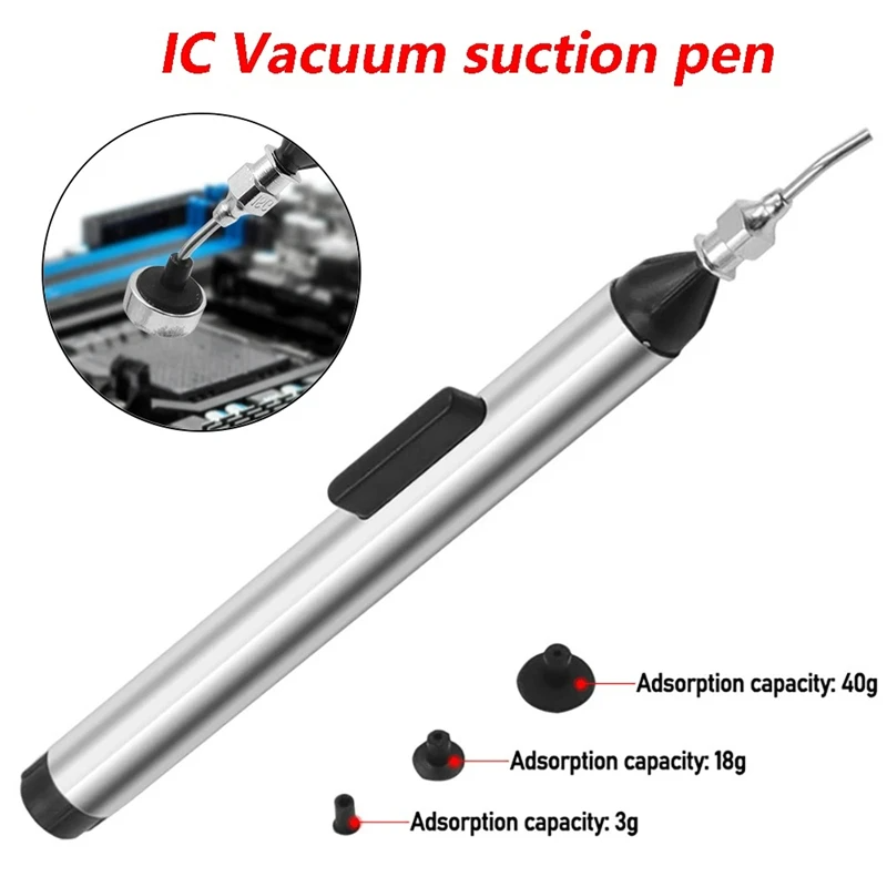 Manual Vacuum Suction Pen Kit  - مراجعة Electronics Repair Training وسعره