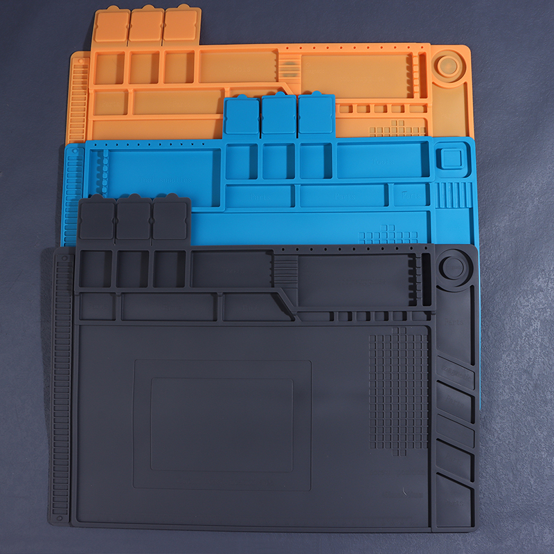 1Pc Silicone Soldering Pad Des - مراجعة Electronics Repair Table وسعره