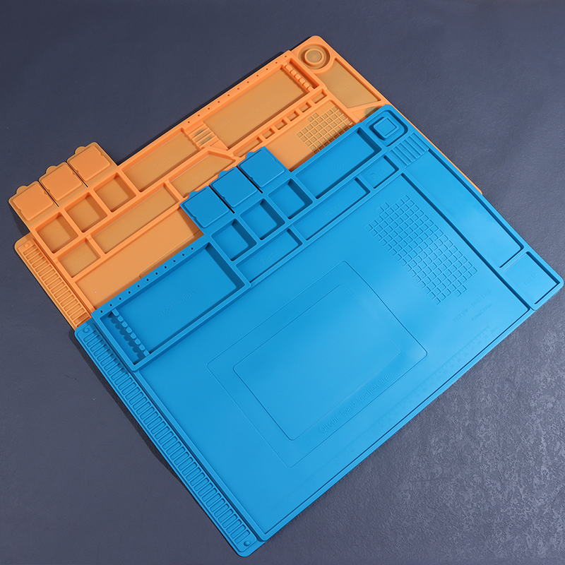 1Pc Silicone Soldering Pad Des - مراجعة Electronics Repair Table وسعره