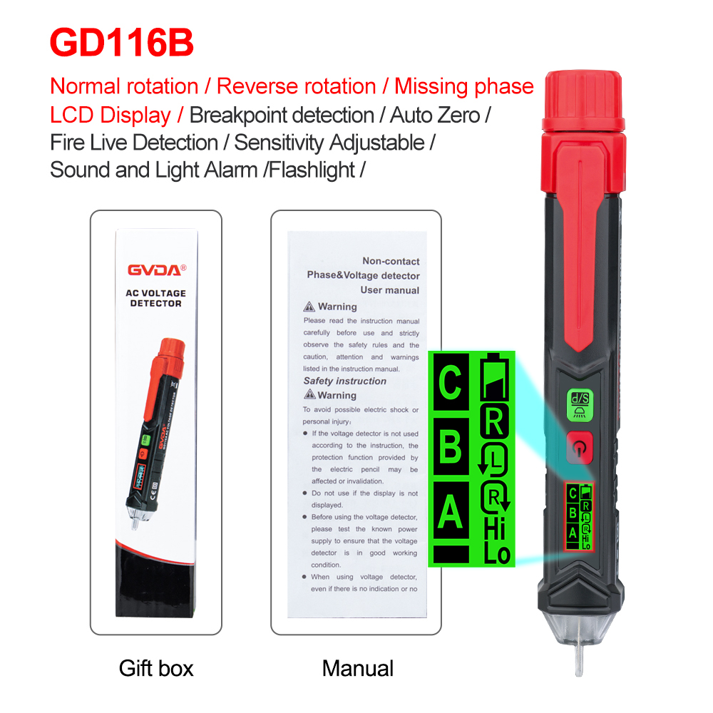 GVDA Electric Pen Smart Breakp - مراجعة Circuit Test Pencil وسعره