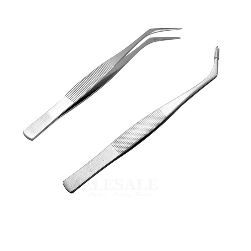 Stainless Steel Tweezers Grip  - مراجعة Electronics Repair Training وسعره