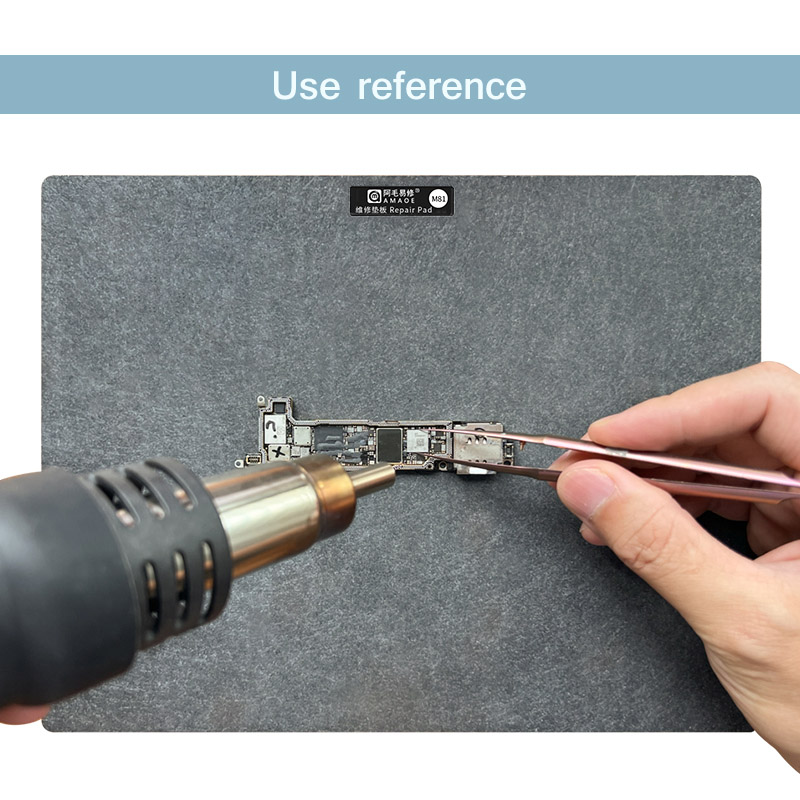 AMAOE M81 Repair Mat High Temp - مراجعة Electronics Repair Table وسعره