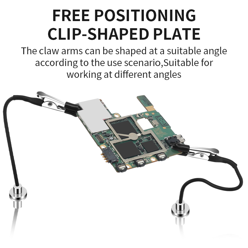 LUXIANZI Soldering Third Hand  - مراجعة Electronics Repair Degree وسعره